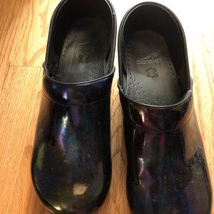 Dansko Oil Slick clogs
